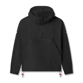 0717. Weather-Ready Anorak Jacket - Black "Patch"