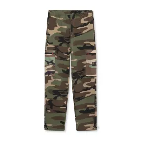 0736. Tech-Terry™ Cinch Cargo Jogger - Woodland Camo