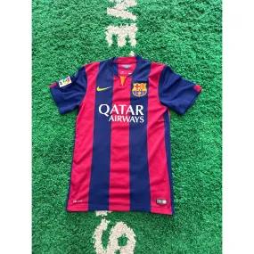 2014-15 Barcelona Home Shirt S 8/10