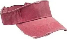 Adams DV101 Unisex Drifter Visor - Nautical Red