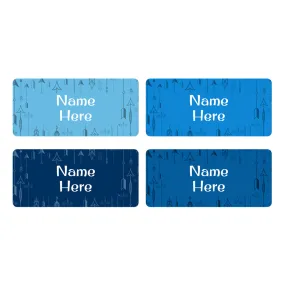 Arrows Rectangle Name Labels 32pk