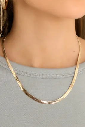 Best Effort Gold Necklace