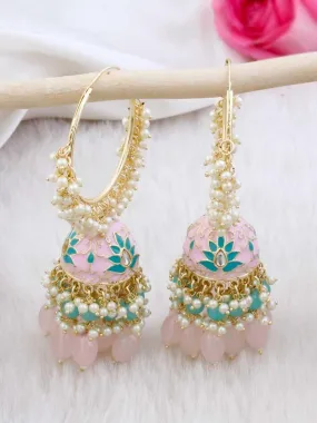 Blush Manitha Satrangi Hoops