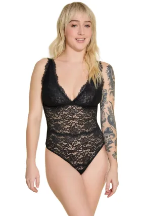 Cosabella Pret-A-Porter Bodysuit, Black (PRETA2221)