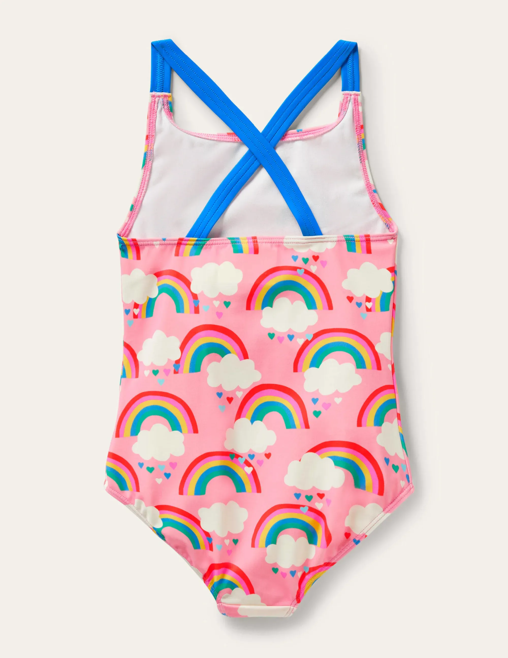 Cross-back Printed Swimsuit