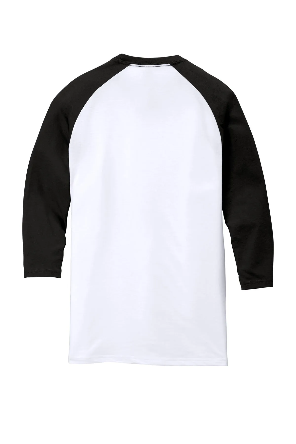 District Perfect Tri 3/4-Sleeve Raglan. DM136