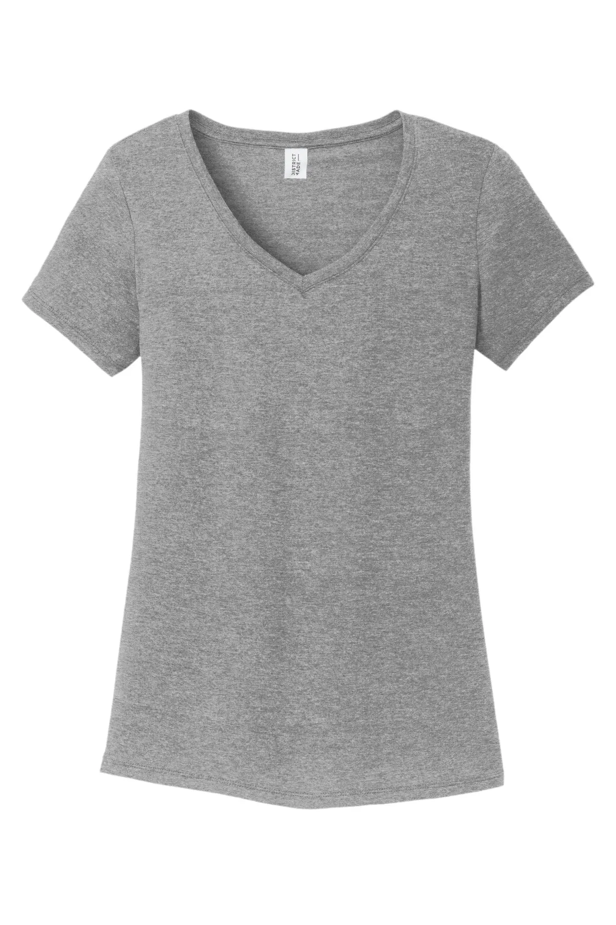 District Women's Perfect Tri V-Neck Tee. DM1350L