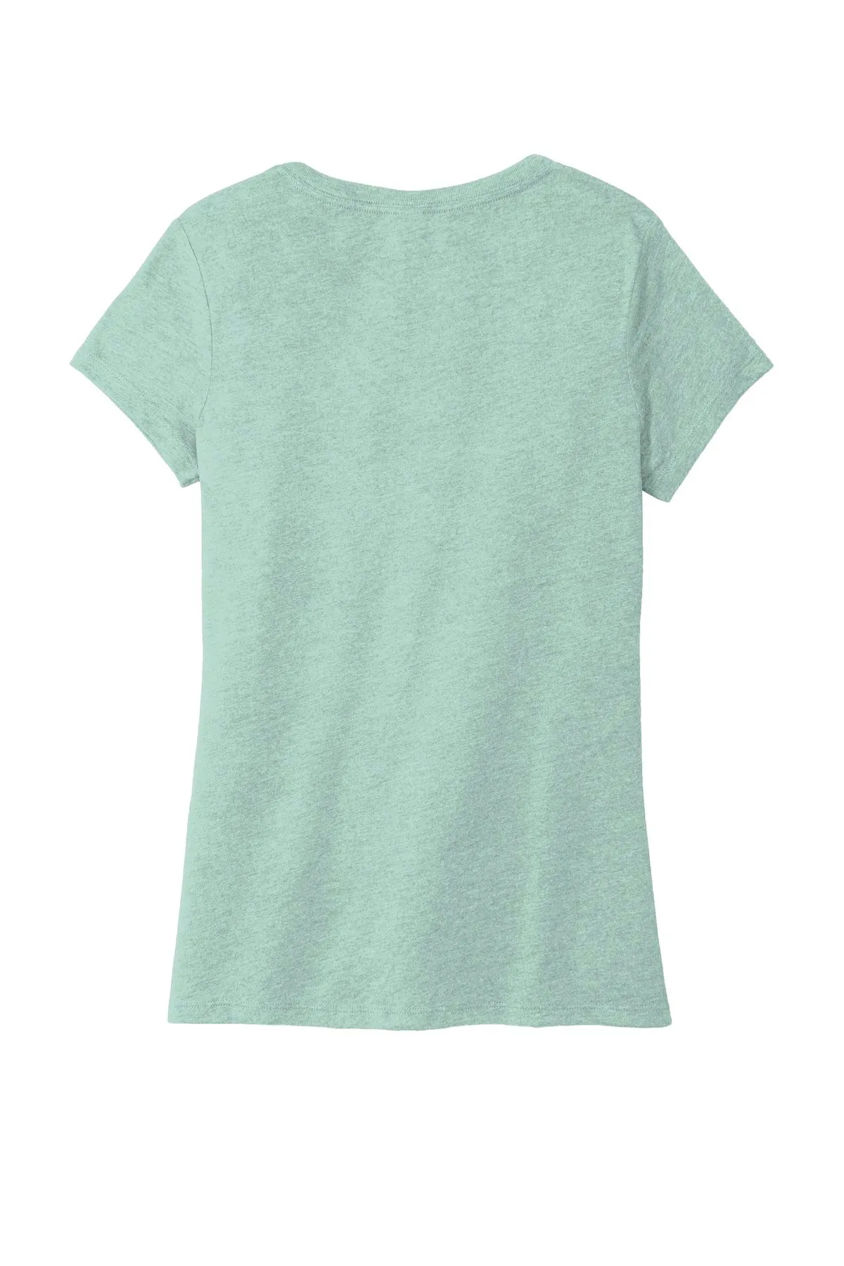 District Women's Perfect Tri V-Neck Tee. DM1350L