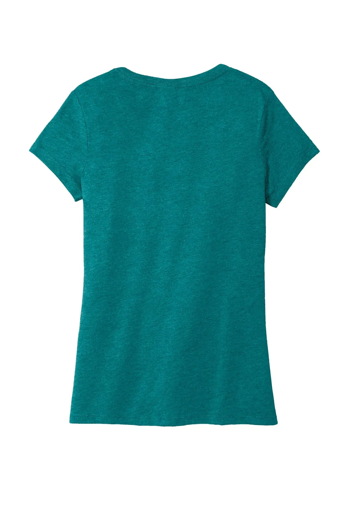 District Women's Perfect Tri V-Neck Tee. DM1350L