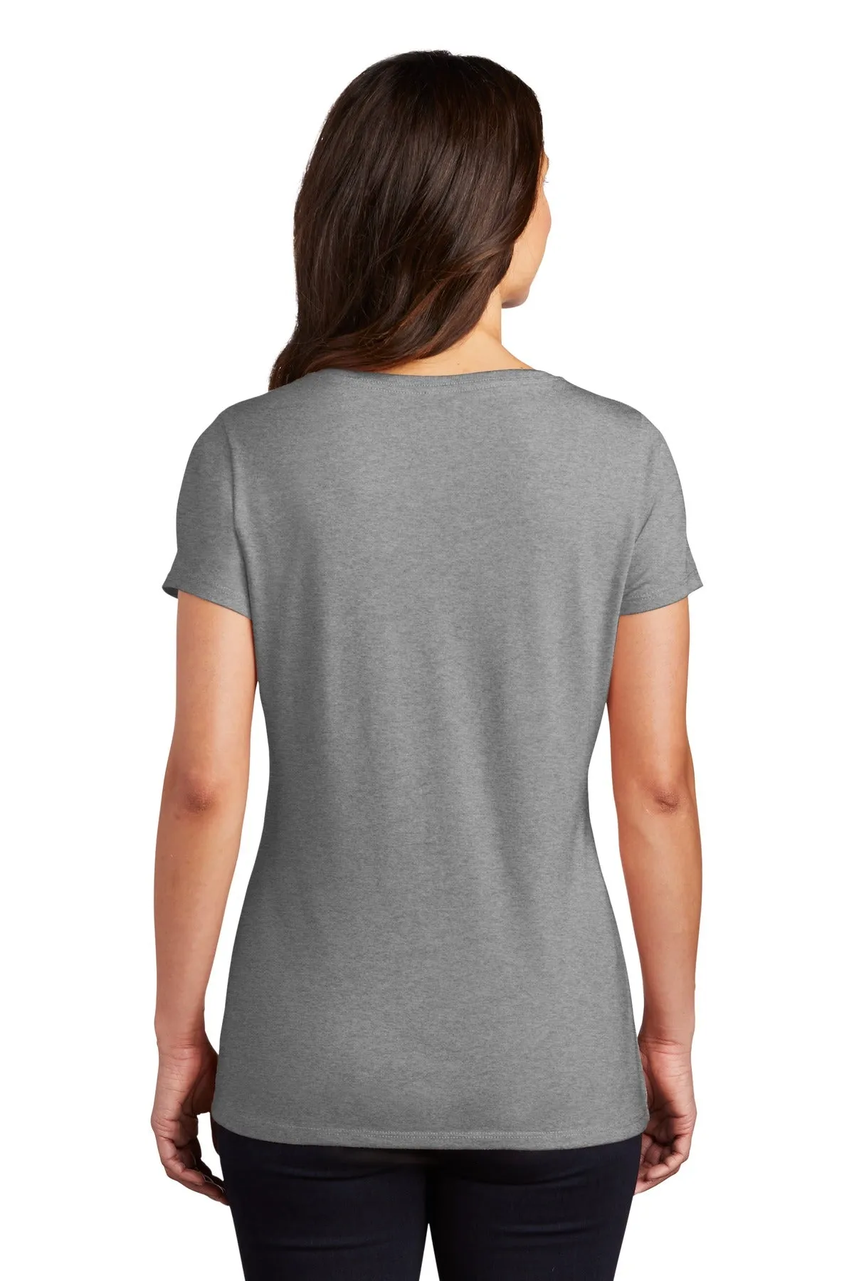 District Women's Perfect Tri V-Neck Tee. DM1350L