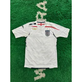 England Home Shirt 2007-2009 S 8/10