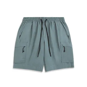 Marlo Cotton Nylon Shorts China Blue