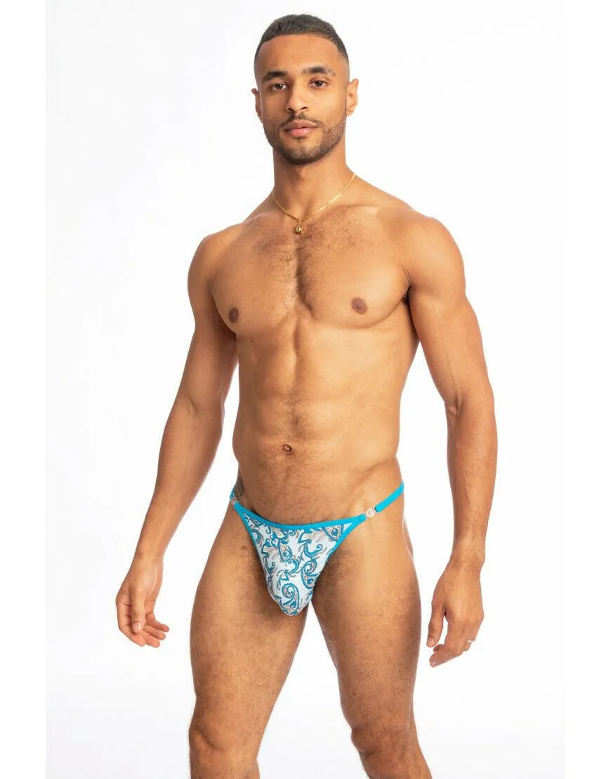 MEDIUM String L'Homme Invisible Striptease Thong La Cte Méditerranéenne UW21X-MED 9