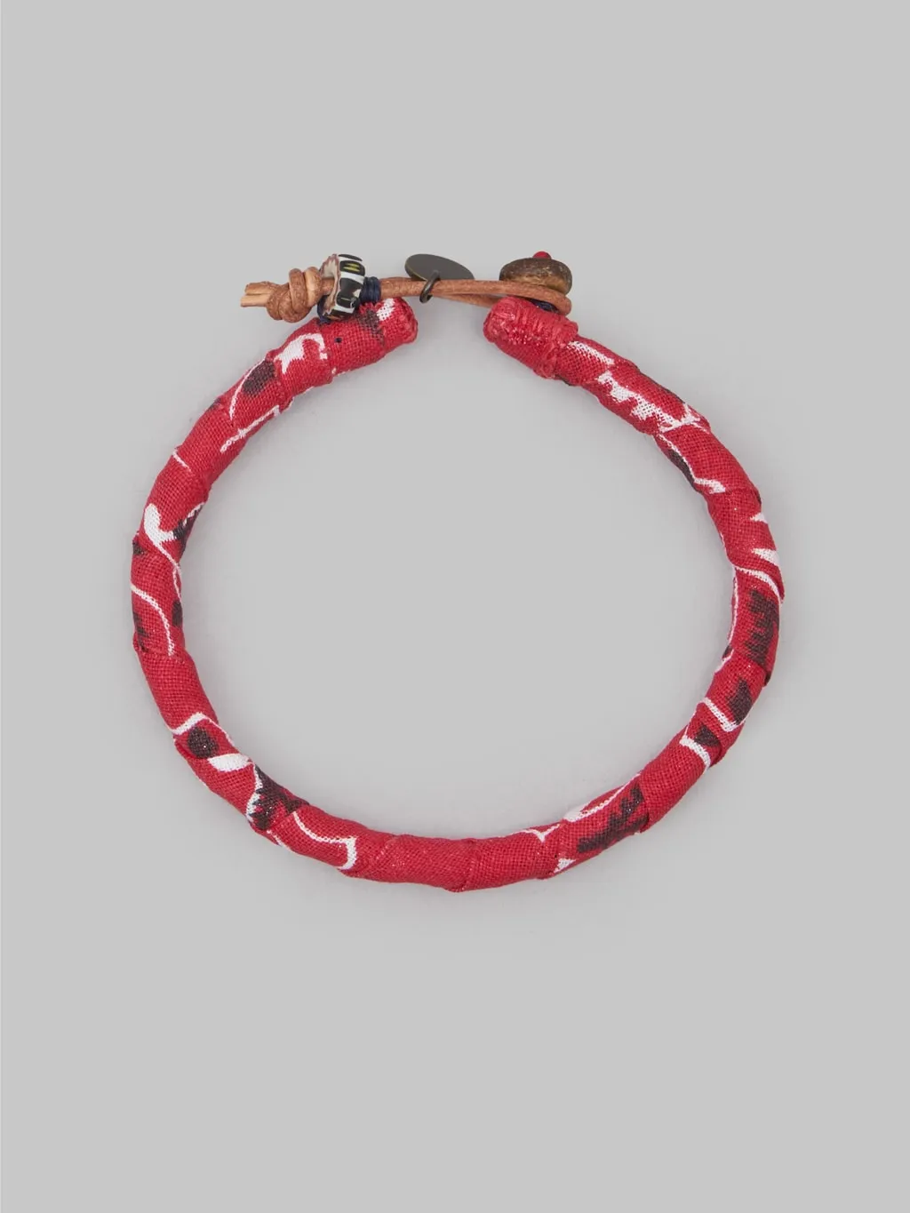 Mikia Bandana Bracelet Red