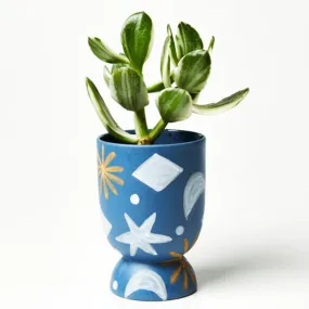 Pocket Planter Star Navy