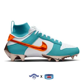 "Miami" Nike Vapor Edge Dunk Cleats