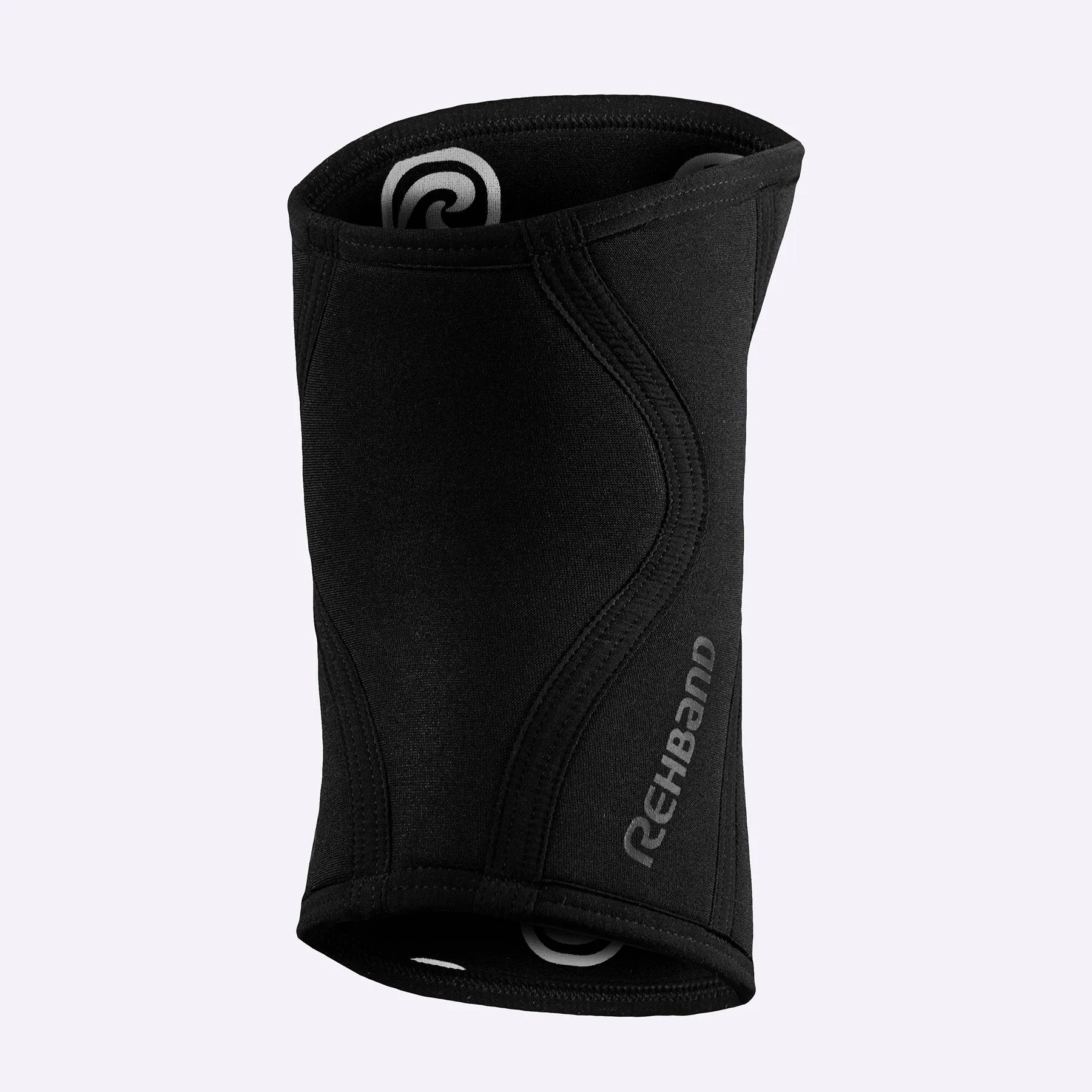 Rehband - Rx Knee Sleeve - Carbon Black - 5mm - SINGLE