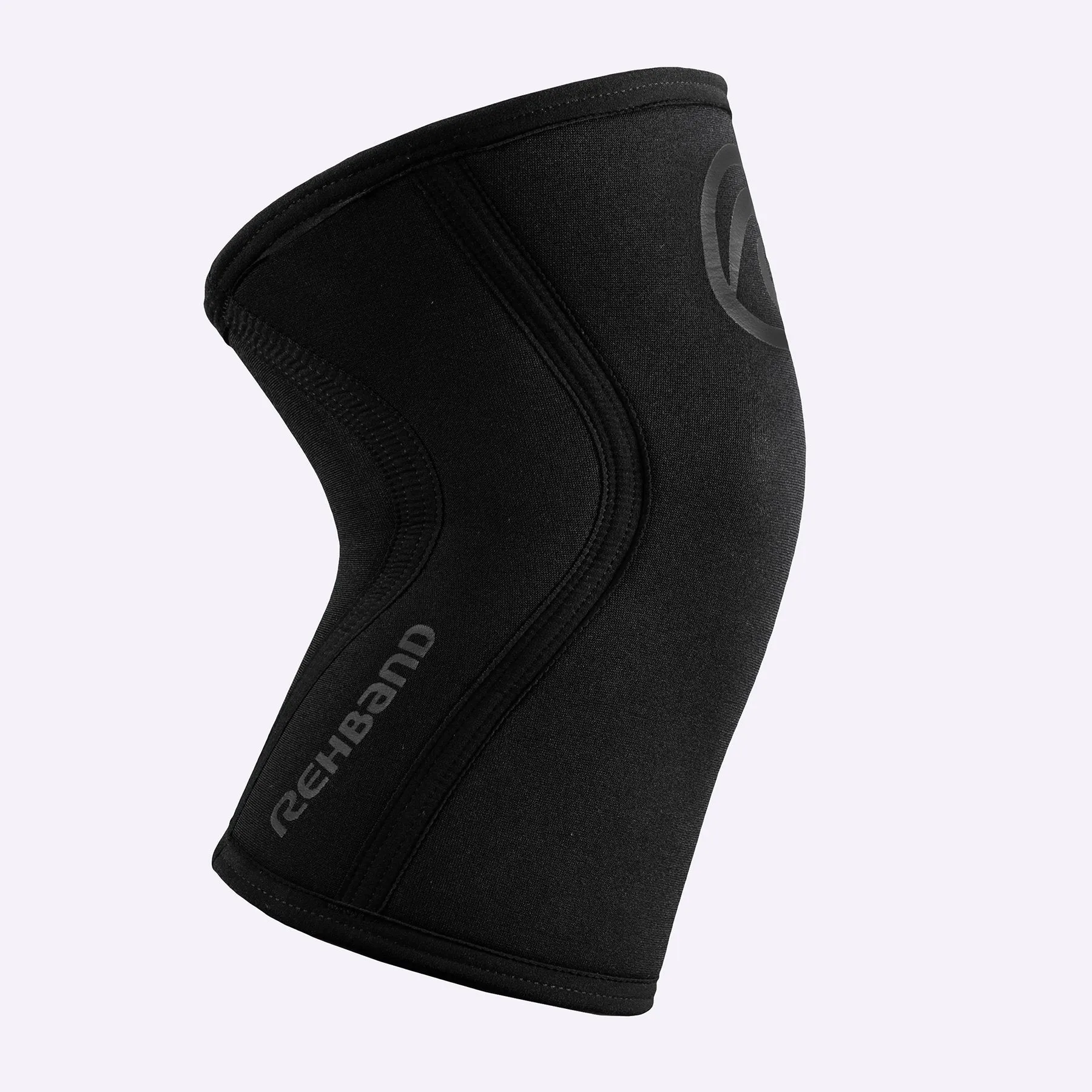 Rehband - Rx Knee Sleeve - Carbon Black - 5mm - SINGLE