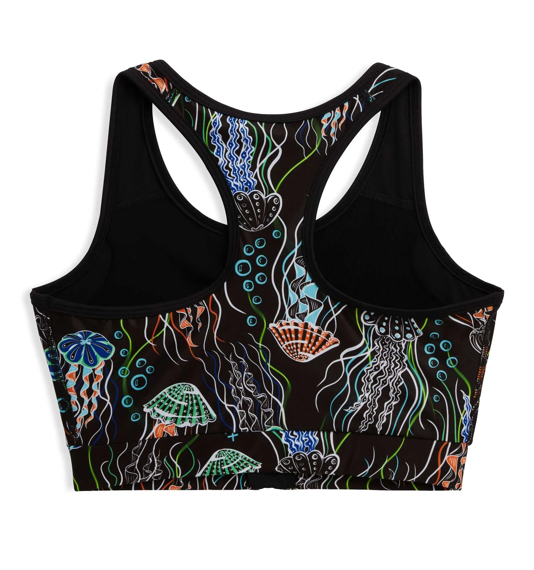 Swim Racerback Zip Top - Don't Be Jelly