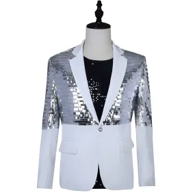 The Jefferson Slim Fit Sequin Blazer Suit Jacket